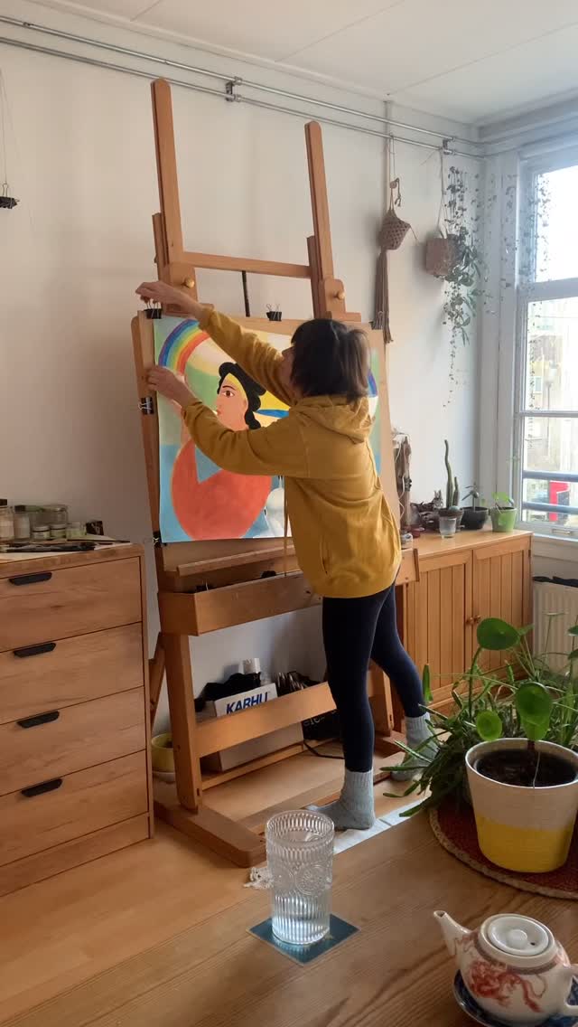 At the moment, I’m passionately walking the way to become more of a muralist:)))! A dream, living inside of me for a few decades😆. I did some murals as a teenager and at the start of my career. Then my focus deviated to art-shows and soul portrait assignments. Now my focus is back on big walls and adventurous assignments and opportunities. Am extremely curious how that will unfold…
#murals
#contemporaryart
#artinopenspace