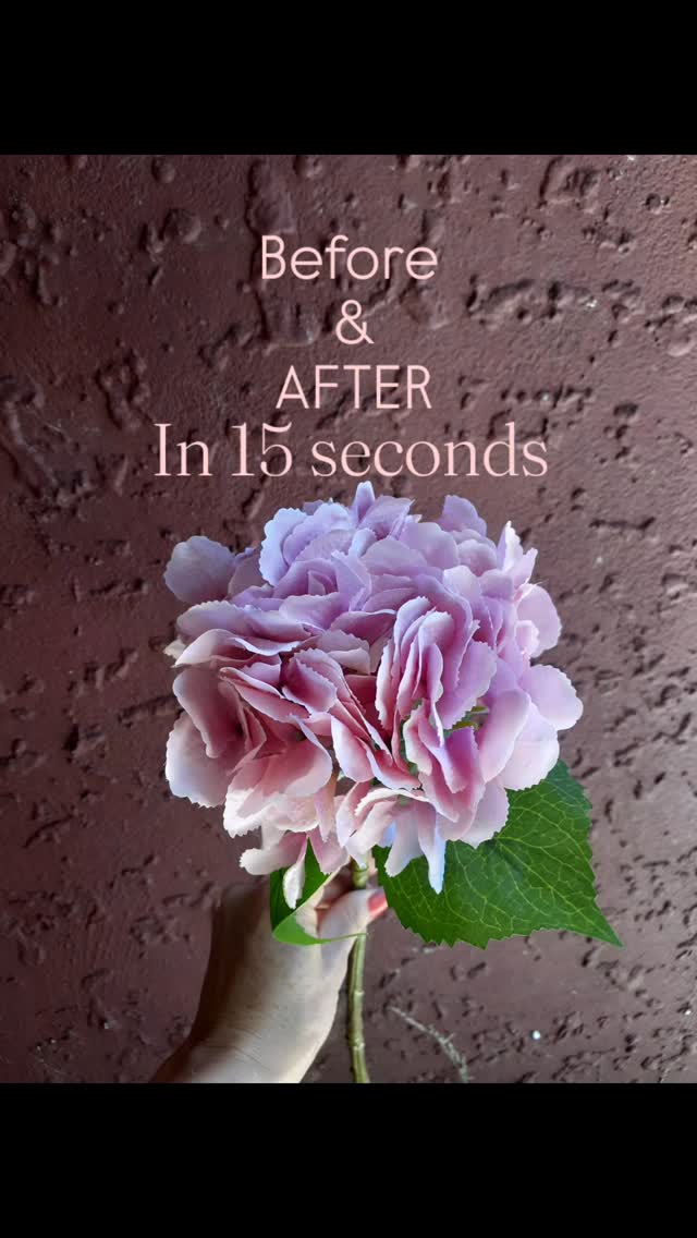 Faux flowers often arrive quite compressed in boxes, so the best way I've found to open them up, is to steam them. It completely transforms them.
#meadowandtea #fauxflowersofinstagram #fauxflowersnz #artificialflowersnewzealand