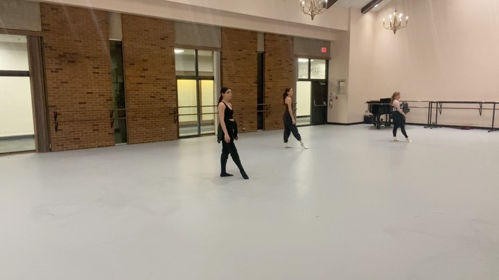 Late night Friday rehearsals are perfect for experimenting. I love the chance to work with the dancers and allow them to find the timing, dynamics, and intention that feels best for them and their bodies before setting things in stone. Thankful to these beauties for being brave enough experiment and be creative :)