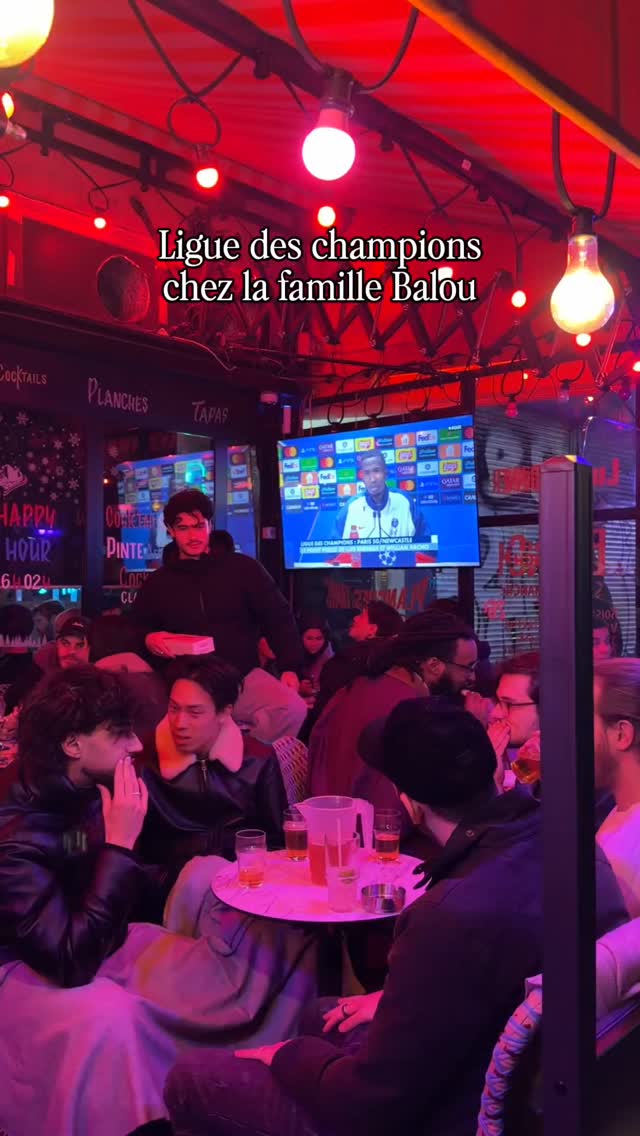 La Ligue des champions chez la famille Balou 🔥
📍Balou Paris 3
📍Balou Paris 10
📍Mamma Orso Paris 3
