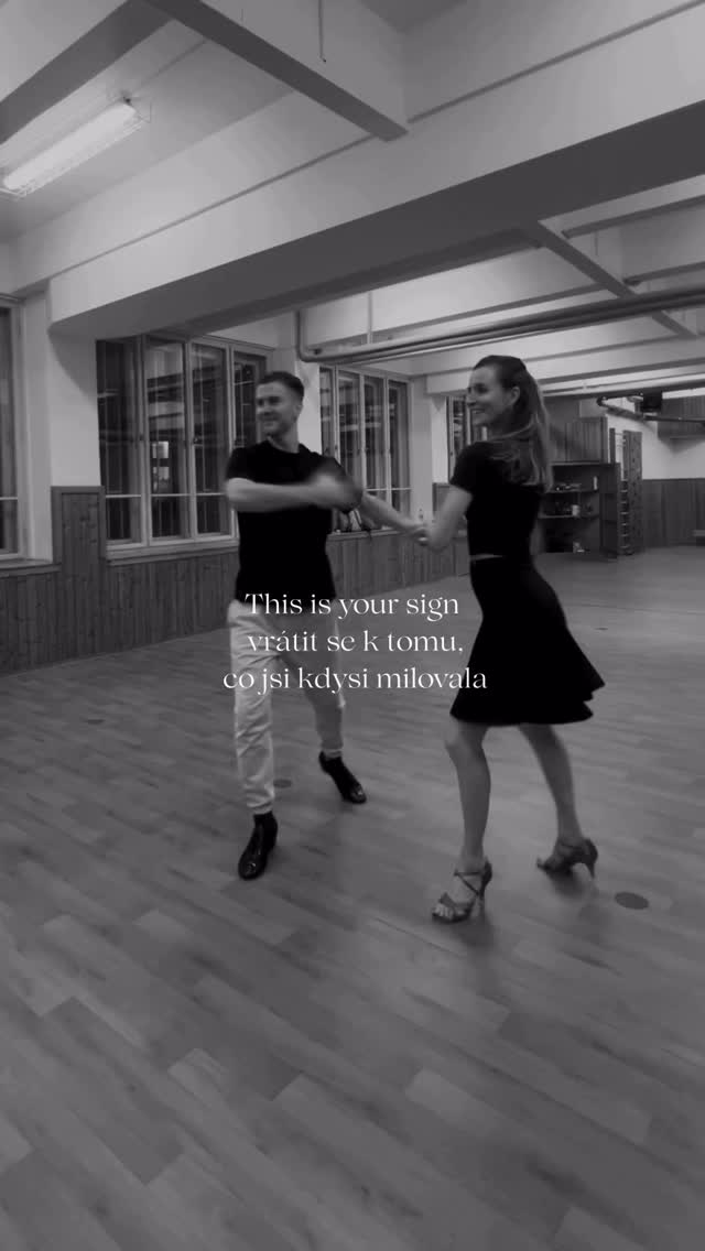 Po letech zpátky tanec! 💗
Díky @matej_svobodaaa za profi vedení! 💪