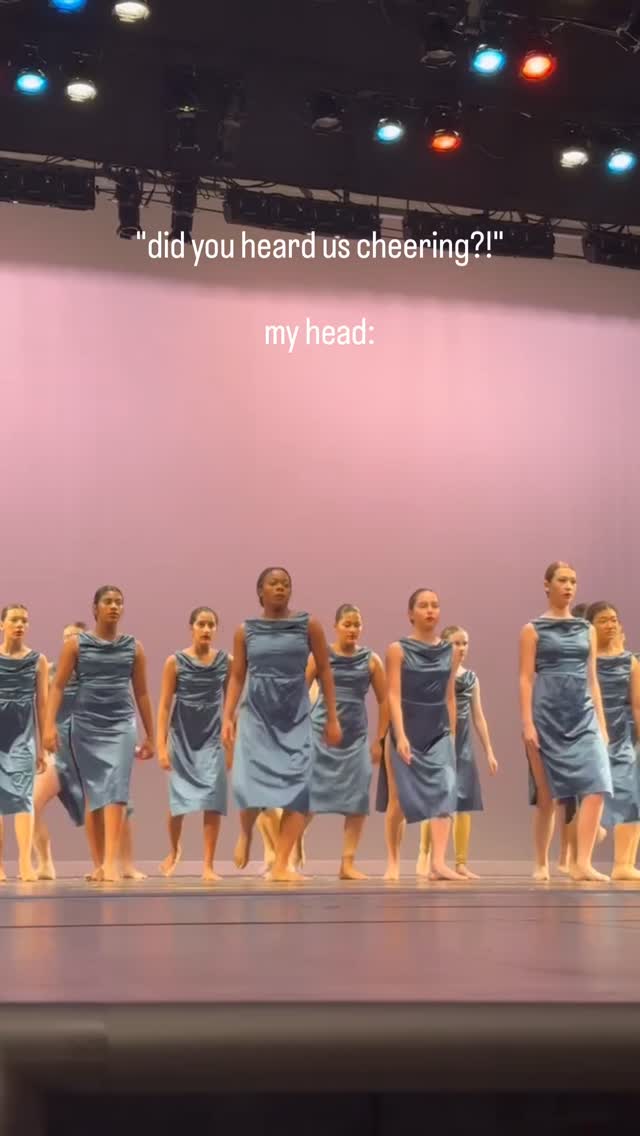 This is the only thing we hear when we are performing! Comment DANCE to get a few tips on how to keep your cool on stage