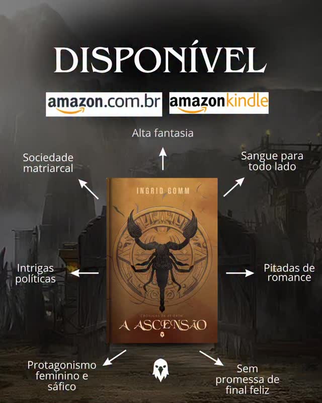 A Ascensão - Crônicas de Keierth
Trilha sonora original
#fantasianacional #crônicasdekeierth #saficas #darkfantasy #fantasía