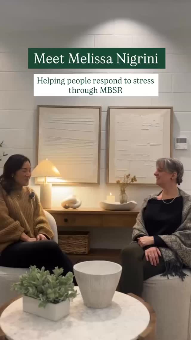 We’re excited to introduce Melissa Nigrini, the therapist leading our upcoming Mindfulness-Based Stress Reduction (MBSR) program at Bay Psychology.
Melissa will guide participants through an evidence-based 8-week program designed to help reduce stress reactivity, build resilience, and develop practical mindfulness skills for everyday life.
No meditation experience needed just curiosity and a willingness to explore new ways of relating to stress, anxiety, and chronic pain.
🧠 Stay tuned to learn what to expect from the program and how MBSR works.
🌟 If you found this helpful and want to learn more, please ‘Follow’ or share our content 🙌🏾
🍃 Learn more about Bay Psychology
✉️ Email: support@baypsychology.ca
📞 Call: 705-478-7771
🖥️ Website: www.baypsychology.ca
DISCLAIMER: Information shared by Bay Psychology on social media is not intended to replace or be constituted as psychological or medical care. It’s intended for educational and informational purposes only. If you need support, please establish care with a regulated healthcare provider.