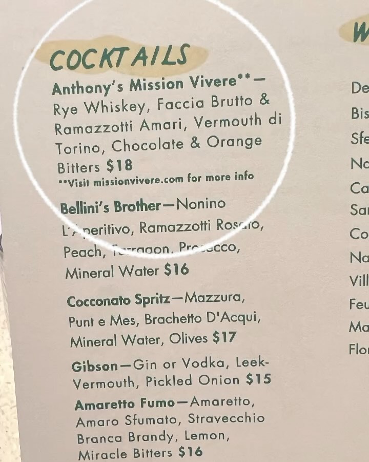 Did you know Anthony has a cocktail AND a cheesecake named after him at @pullmanmarket in San Antonio? If you knew him, you know these were two of his favorite things. His legacy lives on in so many ways, through Mission: Vivere, cheesecake, cocktails, and us….
The pain of missing him gets harder everyday but seeing his impact everywhere we goes makes us smile.
You’ll see the beautiful @smallorchids enjoying his cocktail last night after her book tour and of course Michael being Michael with cheesecake.
❤️