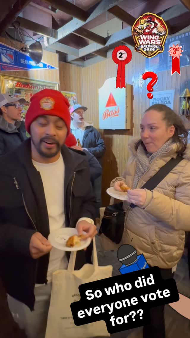 🍗🔥 WING WARS TOP 3🔥🍗
From the interviews… to the wing shots… to the nonstop energy up and down the avenues — this day was all heart.
🏆 1st Place: Bar Chuzo
🥈 2nd Place: The Corner
🥉 3rd Place: Bean Post Pub
Every plate was sampled.
Every ballot was cast.
And every restaurant showed up and showed out.
A huge THANK YOU to everyone who came out, walked the route, tasted the wings, and took the time to vote — this event doesn’t work without you. Your voices mattered, and the results reflect the love.
And to our restaurants — every single one was a winner.
The hospitality, the pride, the flavors, the warmth… that’s what made Wing Wars what it was.
This is Bay Ridge at its best.
Community over competition.
Always. ❤️🍗
Drop a 🍗 for your favorite stop and keep supporting these local spots all year long.
@fifthavenuebk
@86streetbid
@merchantsof3rdave
@fdnyfoundation
@fdny
@bean_post_pub
@alsham_restaurant_nyc
@bayridgepizza
@skinflints.restaurant
@istanbulbayridge
@musselsbrickovenpizza
@manciniwoodfiredpizza
@barchuzo
@cebubarbistro
@pipinsbayridge
@houseofwingsnyc
@hobrahtaco
@kettleblackbar
@thecornerbayridge
@saltydogny
@bayridgecenter
@williamsenergy