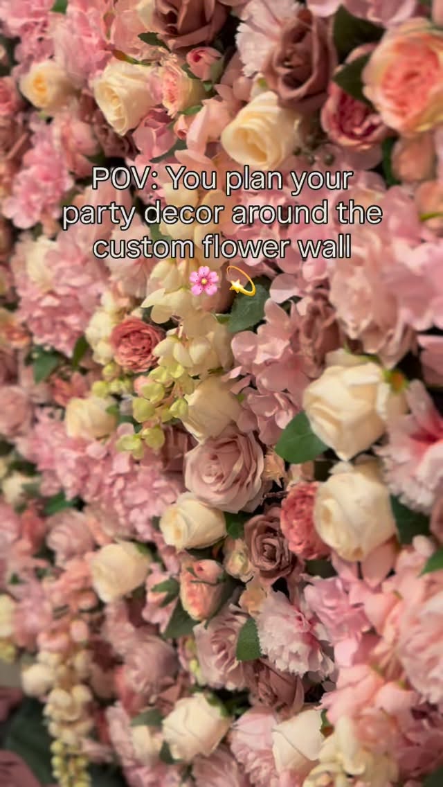 New flower wall | Missy 🌸
What events could you use her for? ☺️✨
DM for rental inquiries 🌺
#flowerwall #eventrentals #backdropdesign #eventdecor #phillypartyrentals