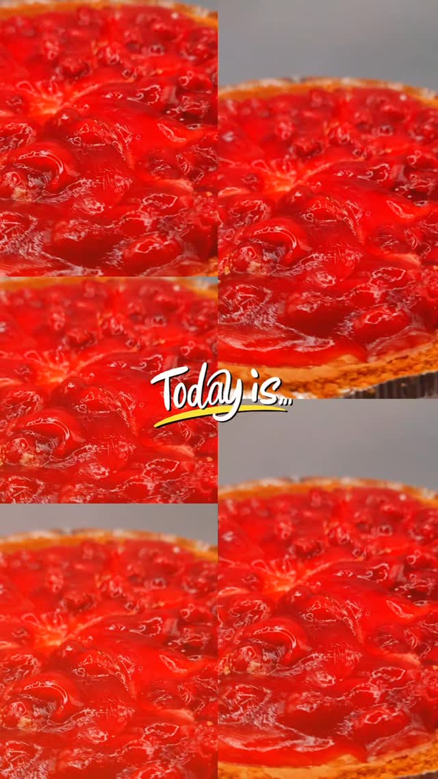 Oven-Baked Delectable Cherry Cheesecake 🍒 😋