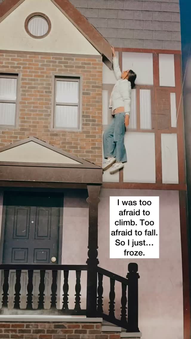 I was too afraid to climb. Too afraid to fall. So I just… froze.
Frozen felt safer.
Don’t reach for more—you’ll fail.
Don’t let go—you’ll lose everything.
Don’t move—movement means risk.
Until I realized: the freeze was killing me slower than any fall ever could.
Maybe you know this feeling.
The paralysis that masquerades as “being careful.” The avoidance that pretends to be protection.
You’re not lazy. You’re not broken. Your nervous system is just running an old program that says: “Don’t move. Any movement is dangerous.”
But you can’t transform from frozen.
What changed everything for me?
Learning to teach my brain and body that it’s safe to try. Safe to fail. Safe to reach. Safe to release.
Safe to be fully, messily, beautifully alive.
So I fell.
Into surrender. Into trust.
It was the best decision I ever made.
.
.
.
#anxiety #emotionalhealing #subconsciousreprogramming #transformationalcoaching #healingjourney