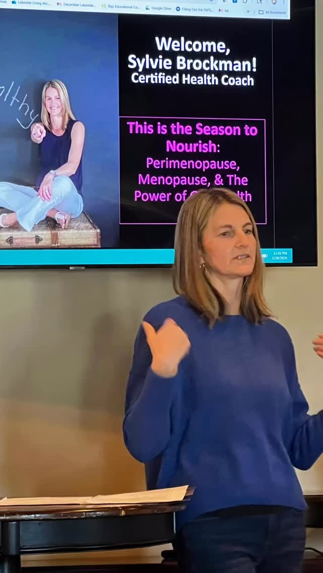 Speaking in front of an incredible group of women in business about gut health, perimenopause, and menopause 🤍
So many high-achieving women are pushing through symptoms they were never taught to understand. Hormones change, digestion changes-and supporting the gut becomes essential in this season of life.
I love creating conversations that educate, empower, and support women where they are.
✨ Always open to speaking opportunities in the Charlotte area or virtually.
Are you a woman in midlife too? Your body needs the right support!💕
Let’s have a conversation!
#womeninbusiness #womenover40 #menopausalsymptoms #guthealthmatters #charlottenc