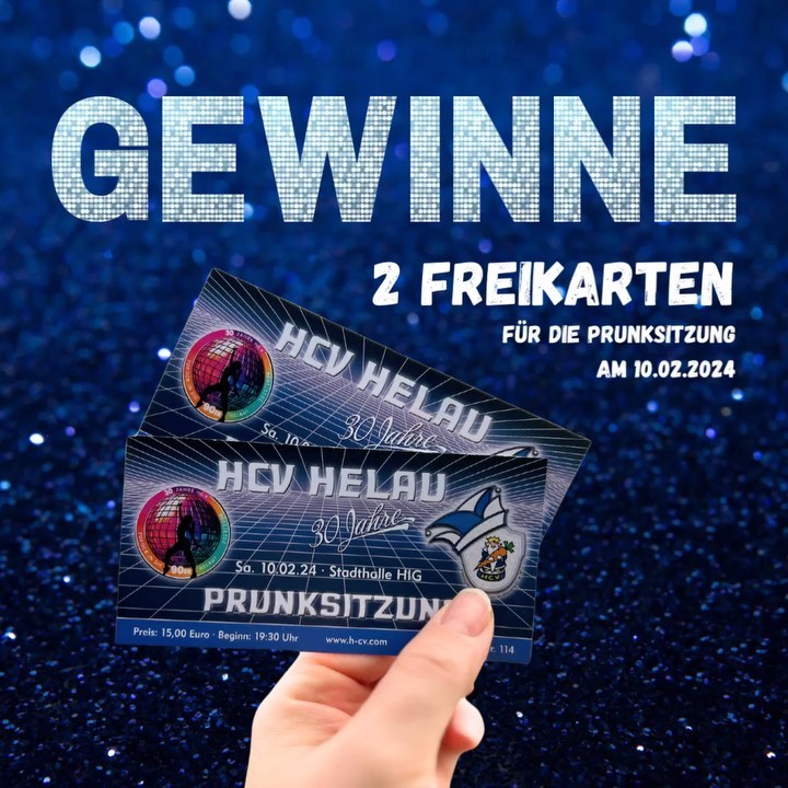Wir verlosen zwei Freikarten für unsere Prunksitzung am 10.02.2024 in der Stadthalle in Heilbad Heiligenstadt! 🎉
Euch erwartet ein karnevalistisches Programm, jede Menge Spaß und ein unvergesslicher Abend mit der Tanzband On Point. Seid dabei und feiert mit uns! 🥳
Um an der Verlosung teilzunehmen müsst ihr einfach den Beitrag liken 👍🏻 und das zweite Bild mit den Terminen unserer Veranstaltungen mit euren Freunden in eurer Story teilen 🔁. Markiert zudem einen Freund oder eine Freundin in den Kommentaren ✍️, mit dem/der ihr die Prunksitzung besuchen wollt.
Die beiden Gewinner oder Gewinnerinnen werden am Freitag, den 02.02.2024 bekannt gegeben und direkt von uns kontaktiert.
Wir freuen uns auf euch! 🎉
Darauf ein dreifach donnerndes HIG HIG HELAU!
#highighelau #fünftejahreszeit #unterdemmeer #gardetanz #showtanz #büttenrede #kamelle #prunksitzung #büttenabend #karneval #fasching @heilbadheiligenstadt.erleben