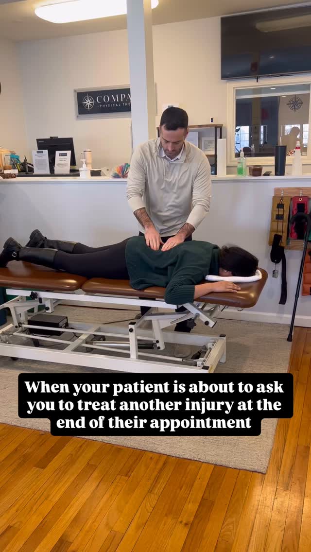 Ooos, looks like we’re out of time this week 🤣
#compasspt #physicaltherapy #funnyptvideo
