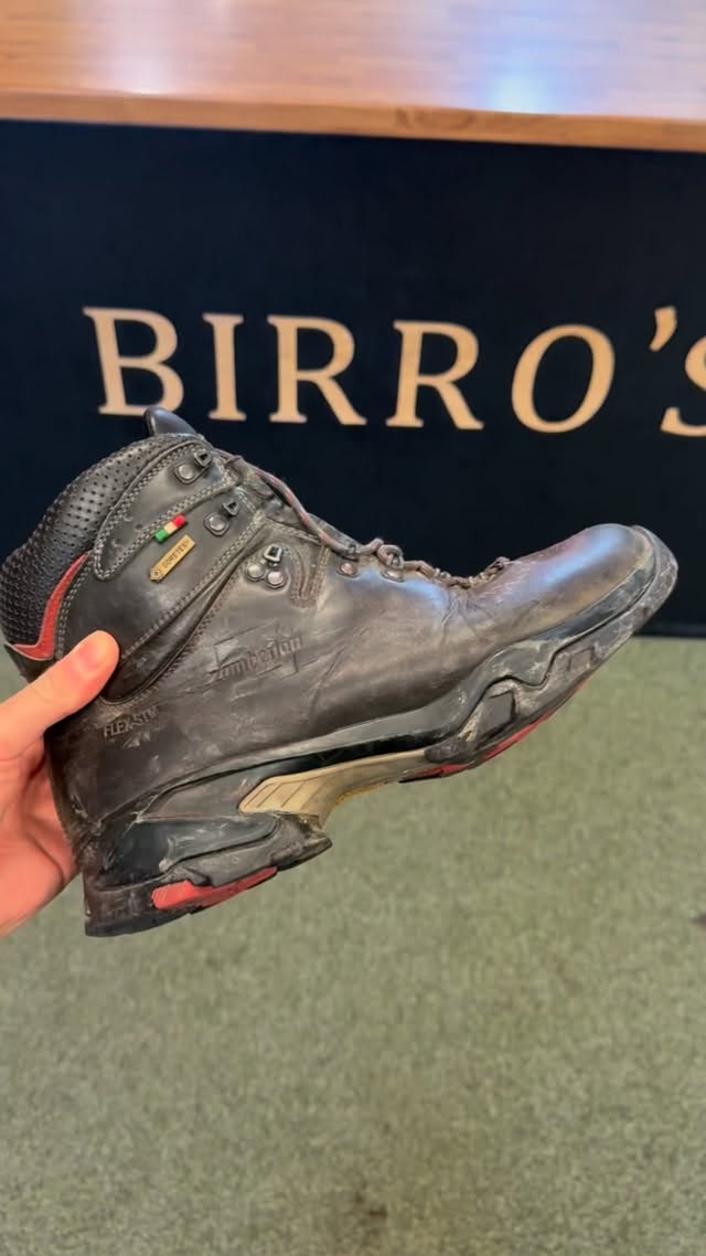 #zamberlan walking boots getting a new #vibramsole unit
#shoerepair #colne #lancashire