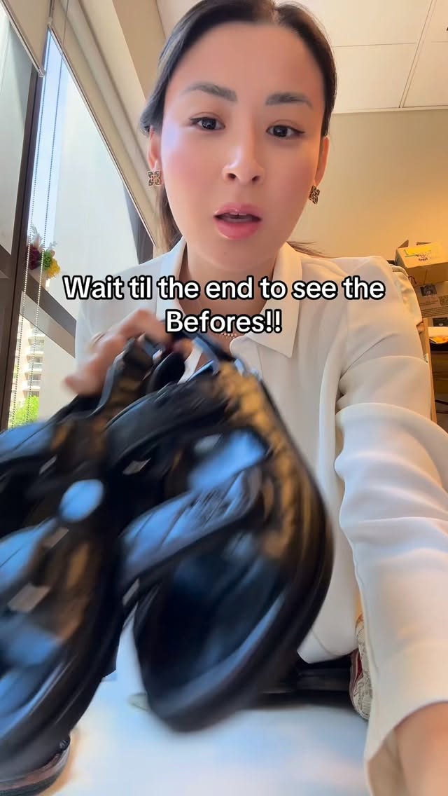 Seems like #Chanel Dad sandals are here to stay… What a save!
Luxury bag repair, shoe repair, sole guard and heel guard services available all year round at The Reco Lab 🤍✨ #fashion#shopping#sydneybagrepair