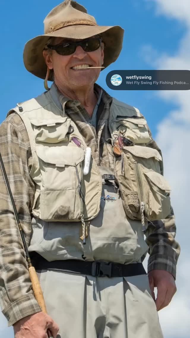 Howard Cole shares his thoughts on Flat Creek in the Elk Refuge on his recent appearance on @wetflyswing podcast. Full episode link in our bio! #flyfishing