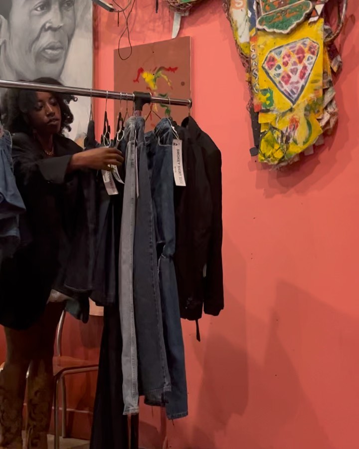 This weekend we participating in @thebutterflyeffectmarket where we showcased samples from our MELANCHOLY F/W ‘23 collection 🖤
It was such an amazing time being around creatives!!