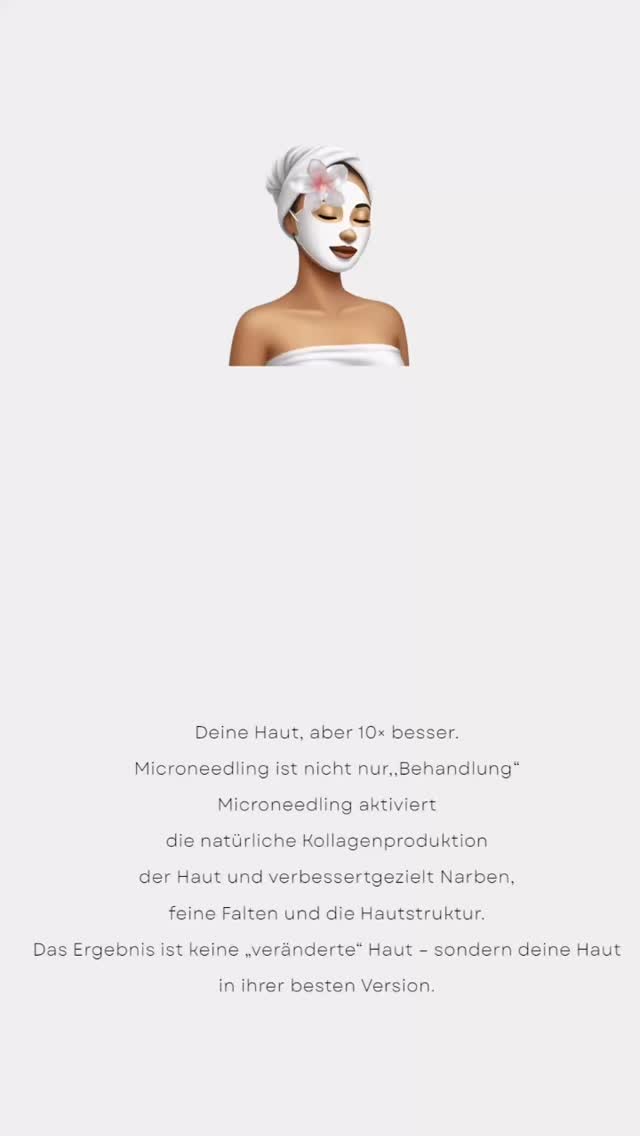Microneedling aktiviert die natürliche Kollagenproduktion der Haut und verbessert gezielt Narben, feine Falten und die Hautstruktur.
Für Ergebnisse, die man sieht — und die trotzdem natürlich wirken.
#microneedlingdeutschland
#hautbehandlung
#kollagenaufbau
#skincarede
#beautysalongermany
