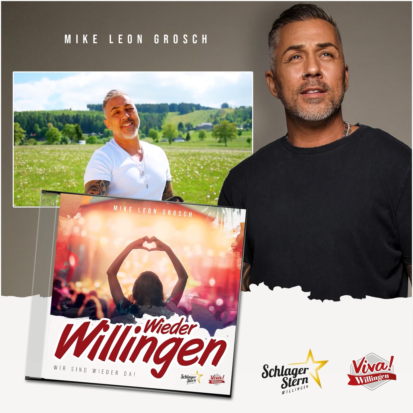 Kunde: Schröder Event GmbH
Projekt: Artwork zur Single "Wieder Willingen" mit DSDS Finalist Mike Leon Grosch.
(Video Copyright SCHRÖDER EVENT GMBH)
#grafik #motion #marketing #kampagne #design #krisma #werbung #werbeagentur #logo #göttingen #kassel #northeim #niedersachsen #rosdorf #reinhausen #hannover #hildesheim #socialmedia #socialmediamarketing #vivawillingen #schlagerstern #willingen #upland #mikeleongrosch