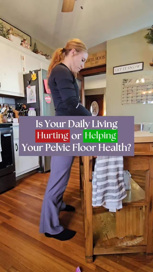 Without you even realizing it, the little things you do every day add up to make a big impact on your pelvic floor health.
They can either help or they can hurt because it all comes down to pressure distribution and tension.
Let's chat about pressure first ๐ง
Inside your core canister is what is called intra-abdominal pressure.
This pressure is good and needed because it keeps you upright, keeps your organs in position, and stabilizes your spine for movement.
What many don't realize is that how you stand directly influences where pressure is being distributed.
So if you're dumping your ribcage down, clenching your glutes or dumping your pelvis forward, that pressure is being directed down and forward.....and to whom ๐ค
Ding! Ding! Ding! Your Pelvic Floor and low Abs!
(this is not a good thing FYI)
Now let's talk tension ๐ง
Tension breeds tension in the body.
And there is a direct facia connection between your jaw and pelvic floor and a direct muscular connection between your glutes and pelvic floor. ๐คฏ
This means that if you're gripping and clenching in the jaw and glutes...
You guessed it...you're also gripping and clenching in your pelvic floor.
And without even realizing it, you could be negatively impacting your pelvic floor ALL DAY LONG ๐ซ
So if you're dealing with things like prolapse, leaking, a diastasis that won't heal, even low back pain, hip pain, and jaw pain, I want you to bring awareness to these little things.
If you notice you're hurting instead of helping, I want you to make the correction - EVEN if that correction only lasts for 10sec.
Every time you make the correction, you re-wire your nervous system and re-teach your body. Over time, your body will remember more and do it better for longer.
You don't have to be perfect (you never will be), but you do need to have awareness and make corrections
And be sure to follow for more pelvic floor tips with it comes to both your daily living and fitness ๐ซถ
Be Resilient Mama!
#pelvicfloorhealth #incontinence #prolapse #pelvichealth #tipsformomlife