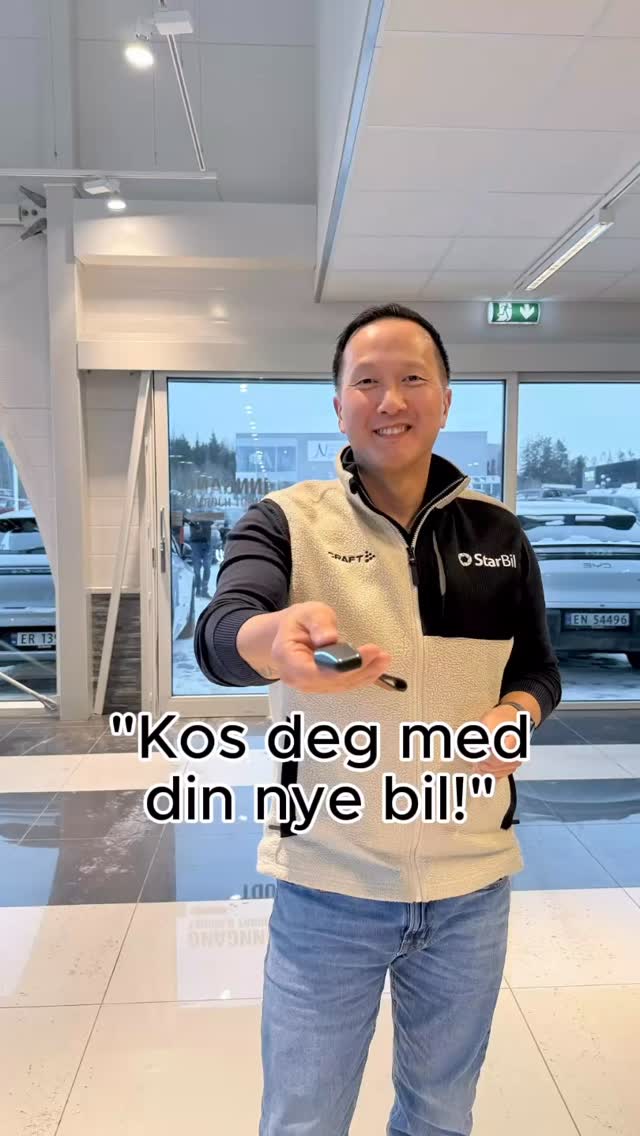 Vi gratulerer Geir så mye med sin nye BYD Sealion 7 😎 Martin tok kommentaren litt for bokstavelig… Men hyggelig overlevering! Takk for handelen Geir!🤩