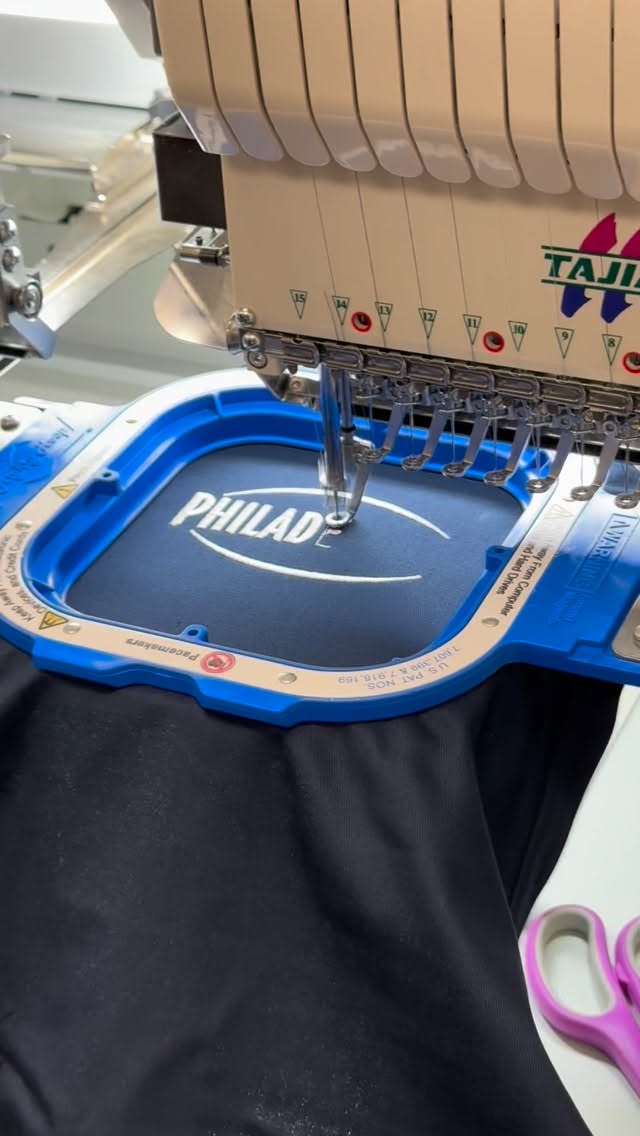 For the Embroidery Enthusiasts
• Look at that satin stitch schmear.
• Just as smooth as the real thing.
• 0% calories, 100% hand-stitched.