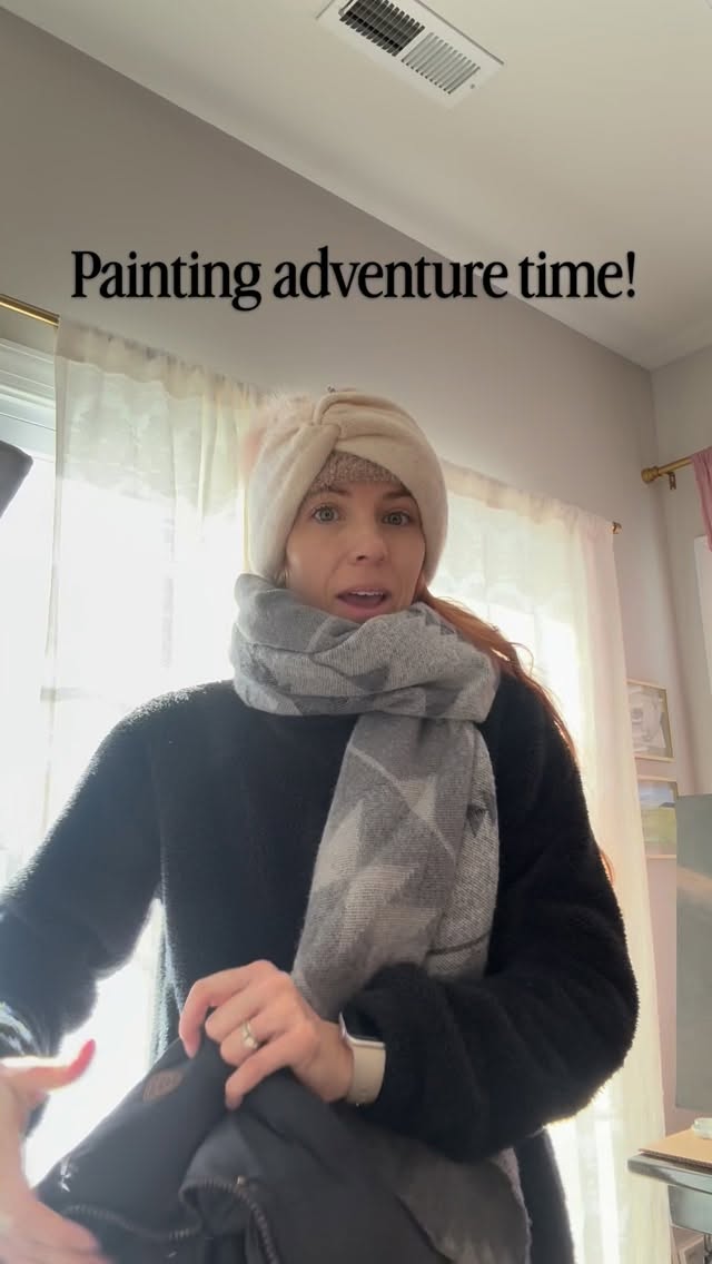 Painting in actual SNOW! Not letting the youths bring me down 🤣
Hope you enjoy some layering, some rambling, & some painting! Let me know what ya think!!
#emilyfossumart #artistmom #enpleinair #oilpainting #snowpainting
