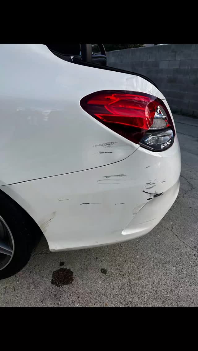 Mobile Auto Body Repair And Paint. Mercedes-Benz. 🚑💨💨💨