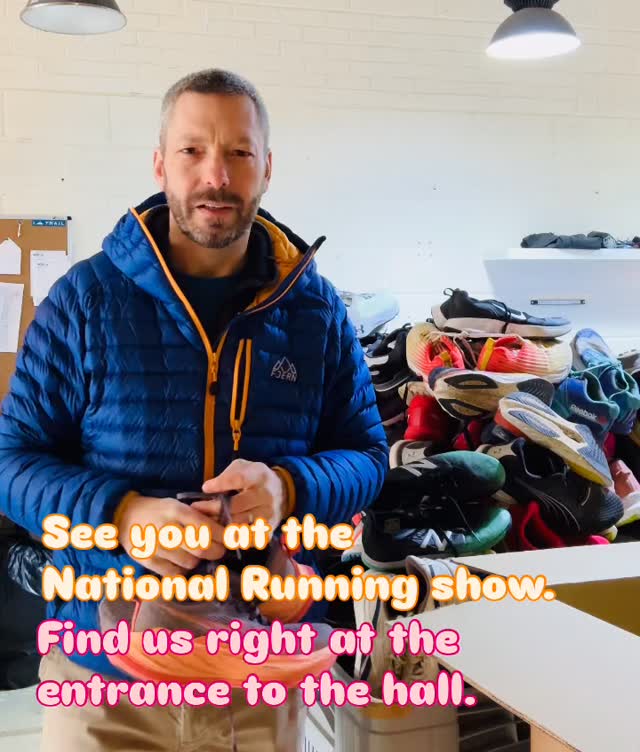 See you at the @nationalrunningshow - we will be right by the hall entrance. Come and say hi!