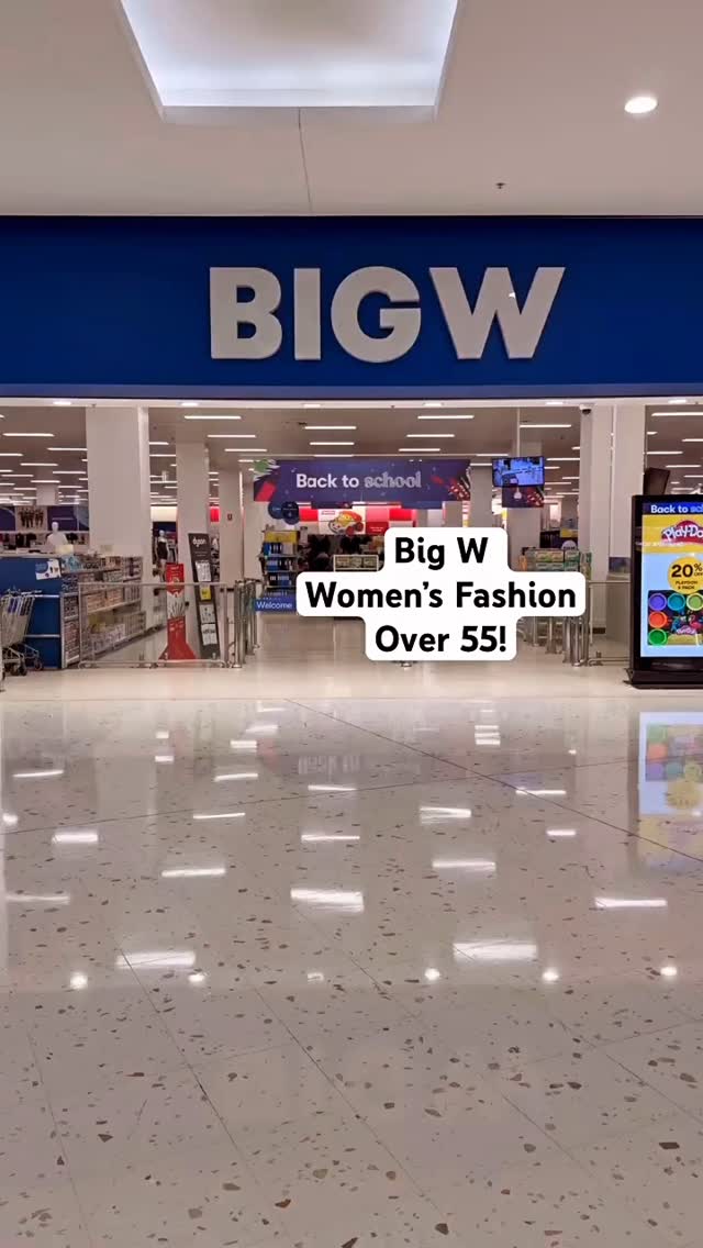 Popping into Big W to check out what’s new in women’s fashion 👗✨So many fresh pieces have landed and I couldn’t resist doing a quick try-on while I was there.
Watch full video on YouTube 👇👇
https://youtu.be/r5QTZ4NbvtA
#bigw #bigwaustralia