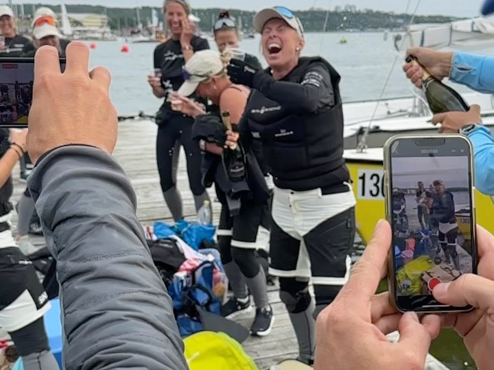 📸 Victory Moment! 🏁
Our unstoppable SiNIX all-girl team crosses the finish line at Tjörn Runt 2023! 🚺⛵️
A huge thank you to @sinixgroup, @wallenstam_ab, @nimbusboats, @humphreeab, #lesjoforssprings, and #profjord for empowering and believing in the power of women in sailing. Together, we navigate, innovate, and celebrate! 🌟💙👩🏼✈️⛵️
#GirlsWhoSail #TjörnRunt2023 #TeamSiNIX
Celebrate their achievement by liking, sharing, and commenting! 💪🌊🥳