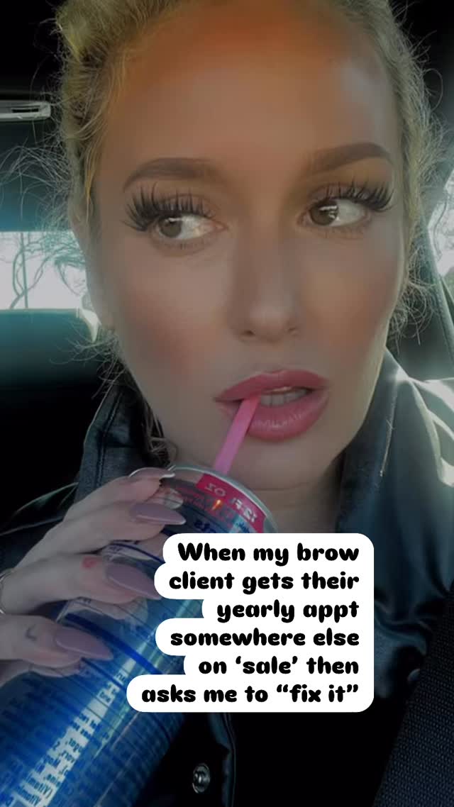 …switching microblading artists is how brows get trust issues🫣
Different artists = different pigments, shapes, and vibes.
If you like how I did your brows, but you go somewhere else because it’s on “sale”, not knowing your annual appt is only $275. Or if I had a dollar for every time I heard “a girl my Work just learned it, and she was pretty good I thought” Then that client come back super disappointed, asking me for help. Unfortunately, most of these cases I have to turn away for removal. Not all brow artist are the same book an annual appointment the trusted artist you started with baybeee
#209stylist #modestonails #browmeme #lashmeme #nailmeme