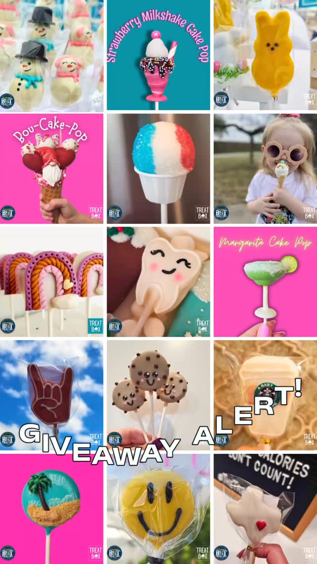 •••GIVEAWAY CLOSED - Winner announced•••
It’s National Cake Pop Day and we’re celebrating the sweetest way we know how 💖
Cake pops are kind of our thing around here — hand-dipped, hand-decorated, and made for every celebration.
🎉 GIVEAWAY TIME! 🎉
We are giving away 1 dozen cake pops (bakers choice) to one sweet winner!
To enter:
1️⃣ Like this post
2️⃣ Comment your favorite cake pop flavor
3️⃣ Tag a friend who loves sweets
✨ Bonus entry if you share in your stories and tag us
**Must be able to pick up in Liberty Hill, TX**
Entries close Monday (2/2) night at 8pm and the winner will be announced right after.
#NationalCakePopDay #CakePops #TheTreatBoxTX