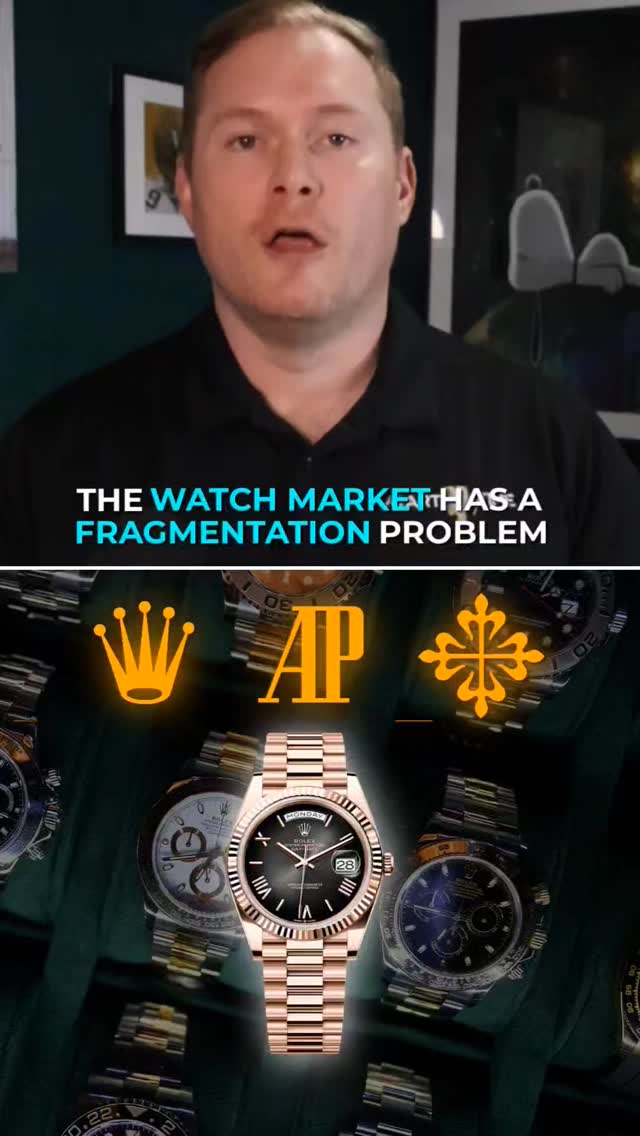 The same watch appears 5 times across platforms,
priced 5 different ways,
by people who don't even own it.
This is the fragmentation problem destroying trust in the watch market
and there's finally a solution coming…
#Rolex #RolexWatch
#LuxuryWatch
#WatchCollectors #SwissMade
WatchCommunity
WatchInvestment Timepiece
Luxurywatches
Watchaddict
Watchobsessed
Luxurylifestyle watchmarket