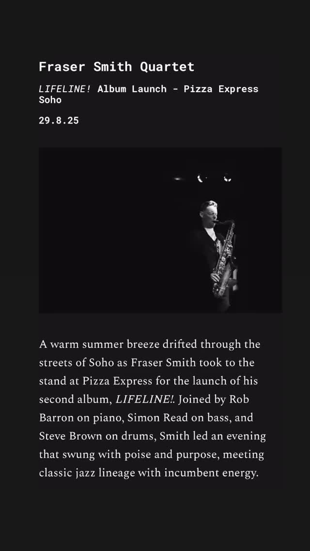 Some press from my latest album release. Huge thanks to
🎷 @grace.sheene for writing in @northlondonjazzcollective
🎷Peter Vacher at @jazzwise for adding me to best albums of 2025
🎷Action Jazz in France
🎷 Raul Da Gama in Canada, rest in peace
.
We’re not done releasing this album yet, come and see us at a gig soon. #jazz #review #newmusic #london #ukjazz