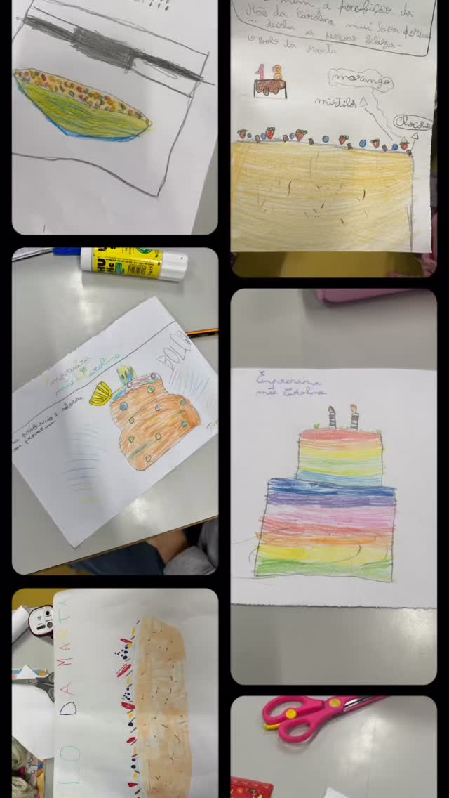 “Eu acho importante porque dá alegria às pessoas”
Fui à escola da minha filha falar sobre a minha profissão e no fim chegámos à conclusão que é uma óptima profissão porque faz as pessoas felizes!!😍 quem é que não tem óptimas recordações da vida sentado à mesa com amigos e família a comer um bolo? ❤️