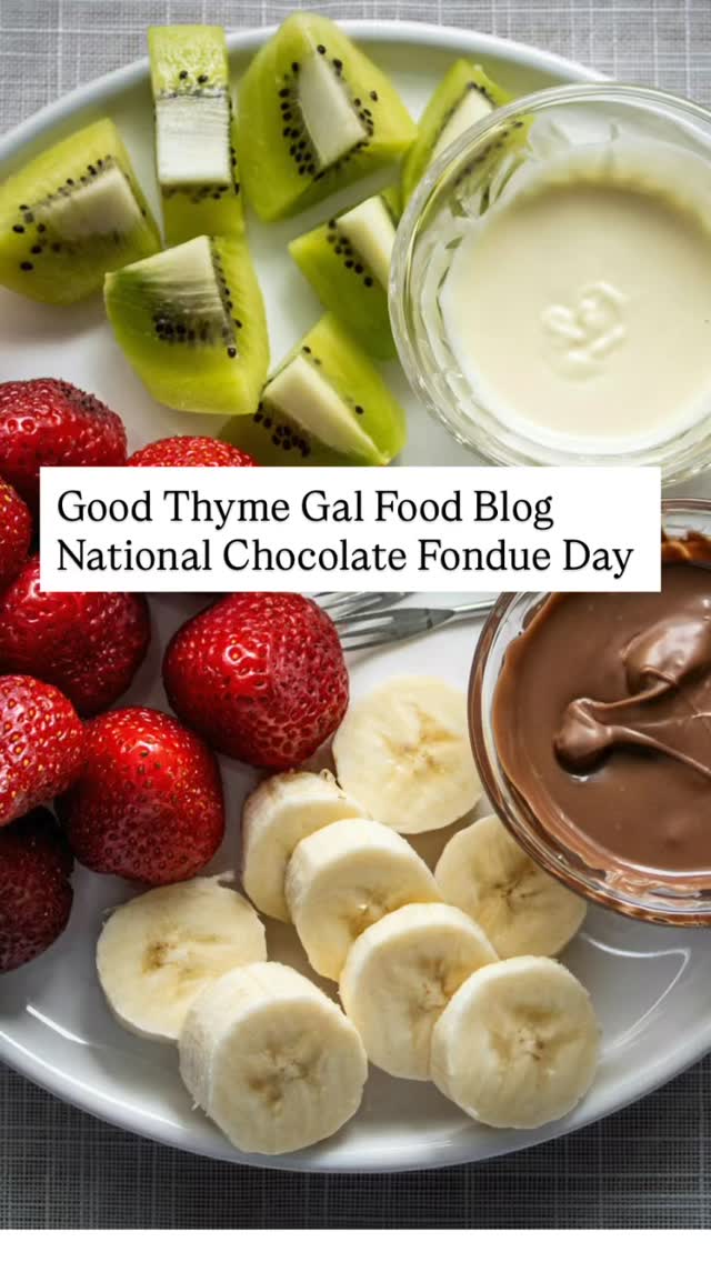 The Benefits of Celebrating National Chocolate Fondue Day
elegant fondue set
From a lifestyle perspective, chocolate fondue is wonderfully flexible and equitable. It can be as simple or as elevated as you like, making it accessible to a wide range of budgets and skill levels. A basic fondue requires just a few ingredients, while the dippers can be tailored to what’s seasonal, affordable, or already on hand.
This holiday also encourages mindful indulgence. Fondue naturally promotes smaller portions, each bite is intentional and savored. It allows people to enjoy dessert without excess, aligning with a balanced approach to food.
Additionally, chocolate fondue is highly inclusive. It can easily accommodate dietary preferences and restrictions with dairy-free chocolate, gluten-free dippers, or fruit-forward options. National Chocolate Fondue Day celebrates choice, customization, and joy, values that extend far beyond the table.
-
#nationalfondue #fondue #valentinesdayrecipes #foodcommunity #goodthymegal