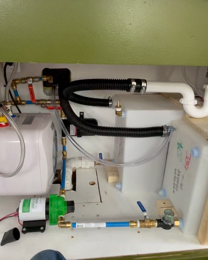 Plumbing is not my forte, but I am pretty proud of how my sink plumbing has come out. Just a few more connections and I will have running water!
#diy #skoolie #mobilebarber #plumbing #sink #vanlife #pipefitting