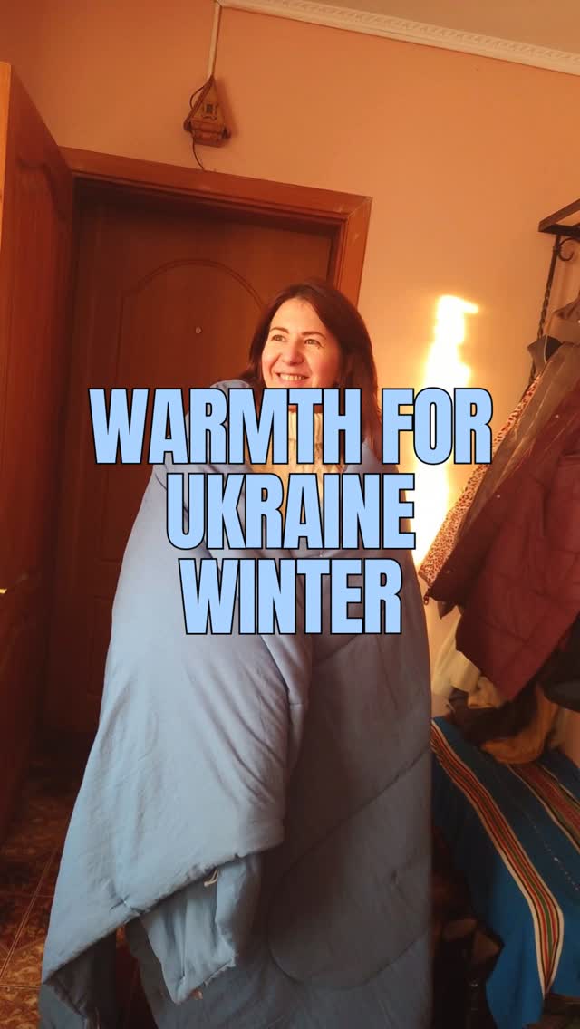 🌍❄️ This winter, as temperatures drop and Ukraine's heating infrastructure continues to be hammered, our hearts can rise in compassion for those facing unimaginable hardships. Together, we have the power to bring warmth and hope to those who need it most. Let’s show them they are not alone in this fight. Join us in sending blankets, warm clothing, and essential supplies to those suffering in the cold. Click the link in our bio to learn how you can help make a difference today! 💙✨