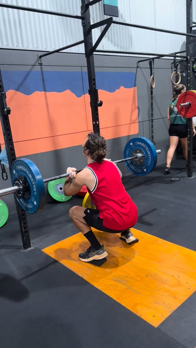 1st test in the Front Squat cycle