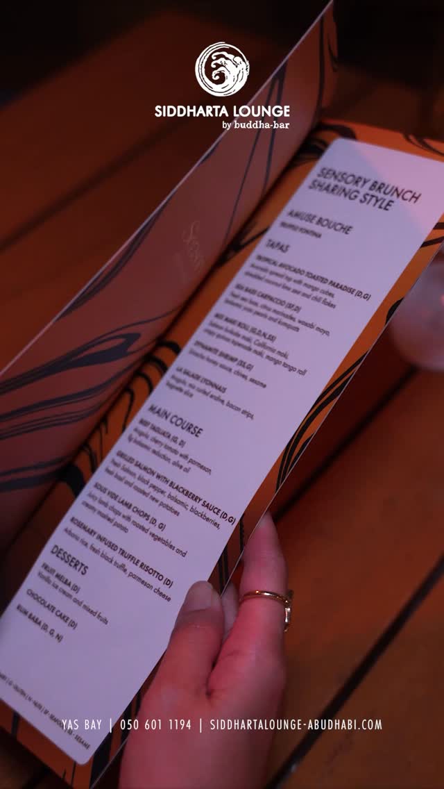 We’ve taken our Sensory Brunch and turned it into a night affair
because let’s be honest, the weather’s cooler, the vibes are better, and the music hits different after dark. ✨
Expect amazing entertainment, delicious food, and a whole new energy that feels just right for a Saturday night.
Every Saturday | 7 PM – 11 PM
🗓️ Reserve Your Table Now!
📞 Call: +971 50 601 1194
📍Siddharta Lounge, The Pier, Yas Bay Waterfront, Yas
Island