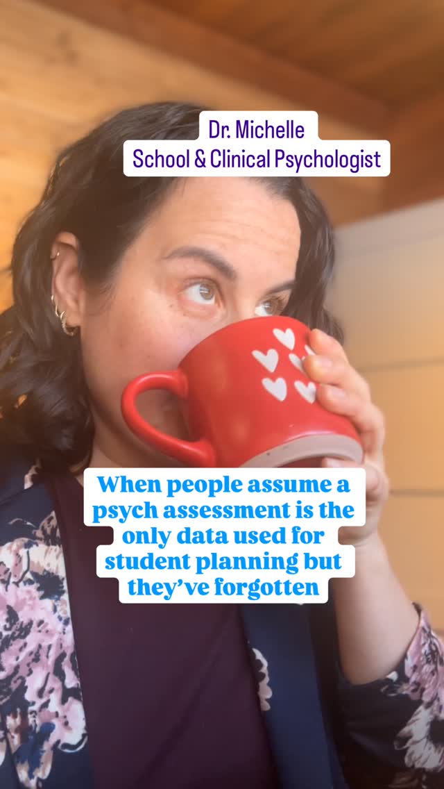 When supporting a child or youth at school, psych assessments are just one piece of the puzzle
To truly understand a learner, we look at multiple data points that tell a fuller story, including:
📄 Speech & Language reports
📄 Occupational Therapy reports
📄 Vision & hearing assessments
📄 Pediatrician notes
📄 NP / Psychiatry notes
📄 Report cards
📄 Tutoring centre reports
📄 IEPs
📄 Safety plans
📄 Benchmark testing
📄 Hospital discharge reports
📄 Therapy reports
📄 …and more
Each source adds valuable insight into a student’s strengths, needs, and day-to-day functioning. When we connect the dots, we can advocate more effectively and build supports that actually work at school and beyond ✨
Hit ‘Follow’ if you like our content ❤️
✨ Want to learn more about WonderTree? 📧 Email info@wondertreepractice.ca or ☎️ call 905-425-9525 to book. 💻 website link in bio.
DISCLAIMER: Information shared by WonderTree on social media is not intended to replace or be constituted as clinical or medical care. It’s intended for educational purposes only. Each child is unique, and the information provided may not be applicable to your specific situation. We are unable to provide specific applications to your child or relevant nuance to your family’s situation. If you need support, please establish care with a licensed provider so that they can provide tailored recommendations for you or your child. Please refer to the disclaimers for this account in the highlights section for further details.
