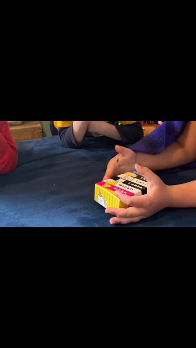We’ve played Taco Gato Cabra Queso Pizza a couple times now! It’s been a blast! It’s fun to see them trying to work out if the card and the word match! Whatever you can do to keep Spanish light, fun, consistent, and purposeful, helps!