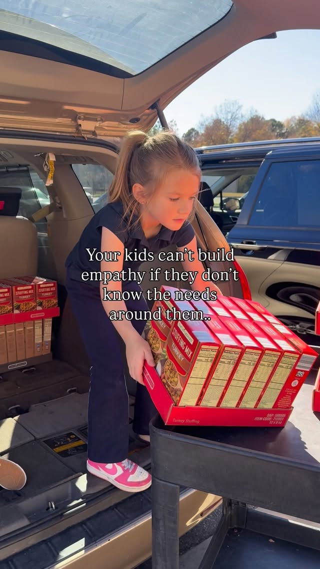 We want our kids to care deeply - but it feels hard to tell them the reality of the needs around us.
But they can’t be a part of a solution if they don’t know about the need.
That’s why Serving Made Simple exists. It’s the tool that takes the guesswork out of teaching generosity!
It’s your plan forward to disciple your kids towards purpose.
✔ Step-by-step conversations to have at home
✔ 18 kid-led serving ideas that help kids notice need and respond
Your kids can create change. It’s time to give them the tools to make it happen!
🫶 Follow to start a rhythm of serving that fits your family, your season and your kids.
Cheering for you! XO