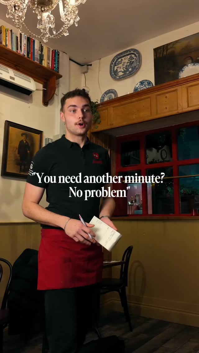 In case you were wondering where we go off to when you need another minute on a slow night👀