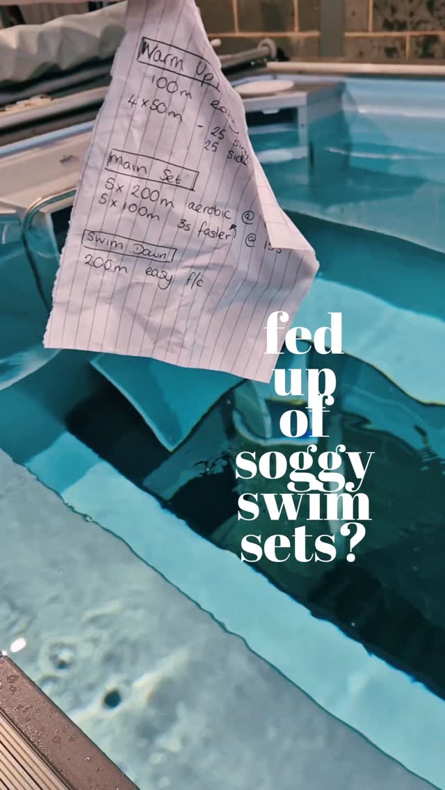 A low-cost upgrade to your swim kit!
Write your sets on a small whiteboard and keep it poolside to tick off each rep. No more soggy paper, and you stop losing count mid-set!
#swim #tips #london #triathlon #swimming