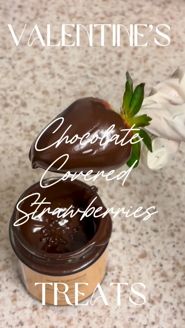 As valentines is approaching here are a few tips on how to get the perfect chocolate dipped strawberries at home !
