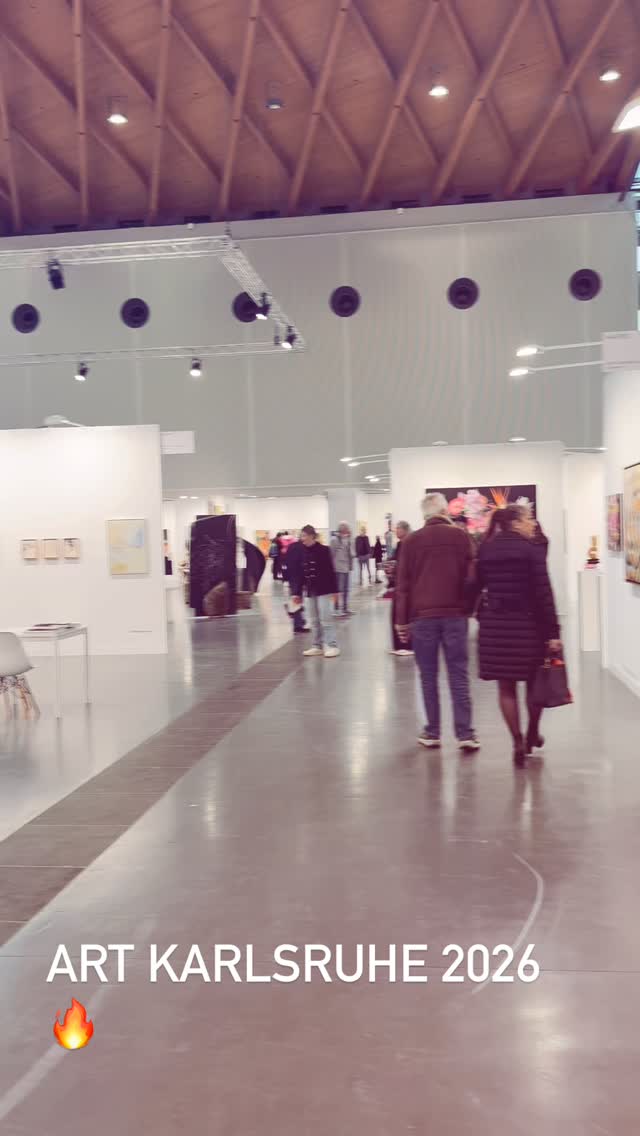 Art Karlsruhe 2026 - bin dabei mit @artroom.konstanz_. 🔥 und @michaelabekavac 🤩… noch bis Sonntag. Kommt vorbei und last Euch inspirieren! #artkarlsruhe2026