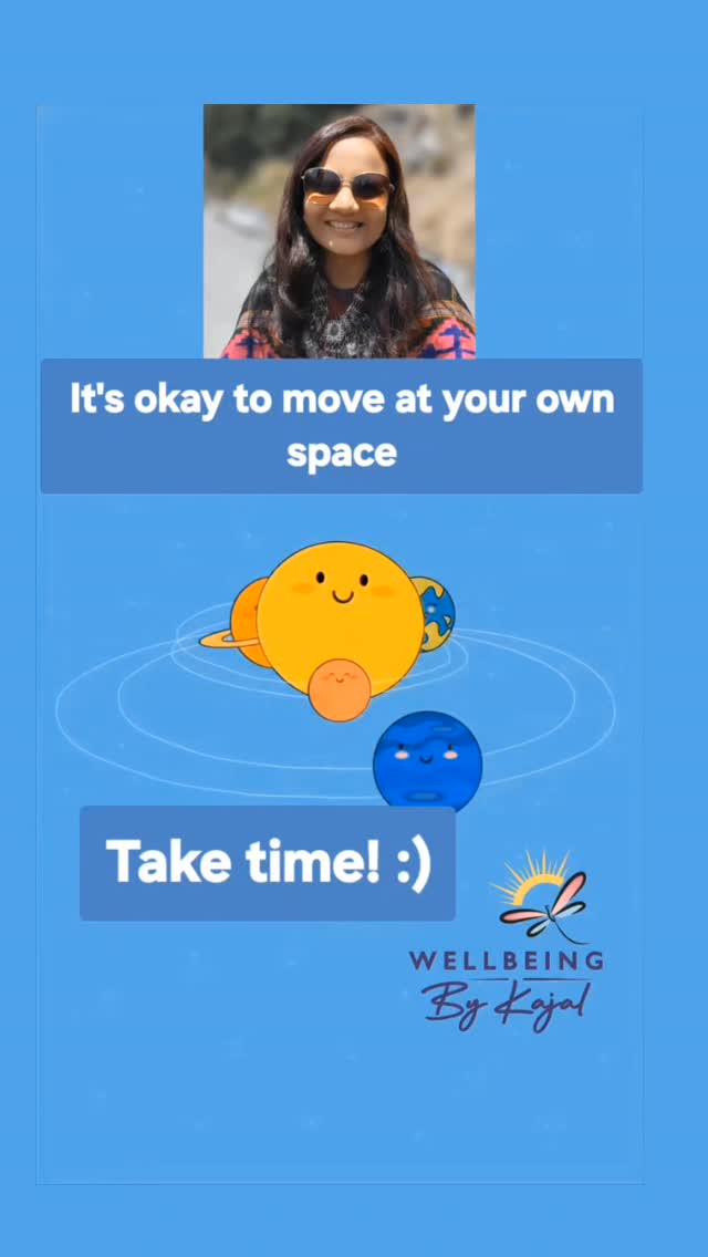 Move with the own time and space, especially when the mind feels overloaded. Slowing down helps reduce stress, quiet the constant thinking, and brings the mind back to the present moment🤗
#healingjourney #innerpeace #divineenergy #mindbodysoul #diwalicelebration
Can you show down?