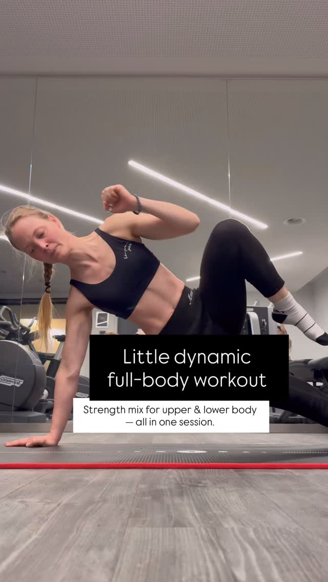 Little dynamic full-body workout 🔥
Strength mix for upper & lower body — all in one session.
Burpees to raise the pulse and leg strength.
Push-ups for arm and back strength.
Crunches for core power.
Side hip lifts for stability.
Finished with stretch.
Short workouts. Big impact.
A few minutes of movement can change your power and how you feel — physically and mentally.
More mini workouts are coming to inspire what’s possible in just a short time.
No excuses. Just do it.
@hansefit @wellhub
Fitnessstudio: @novotelbaselcity
#melletics #fullbodyworkout #functionaltraining #fitforlife #workoutinspiration