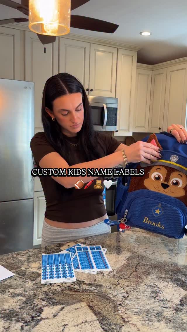 staying organized for preschool is easy with @namebubbles
Custom Daycare Labels 🧸✏️ with tons of designs your toddler will love, and you can make sure your items are coming home with them! waterproof and laundry safe options to label clothes, water bottles, and more! check them out today!
#NameBubblesDaycare #ad #sponsored